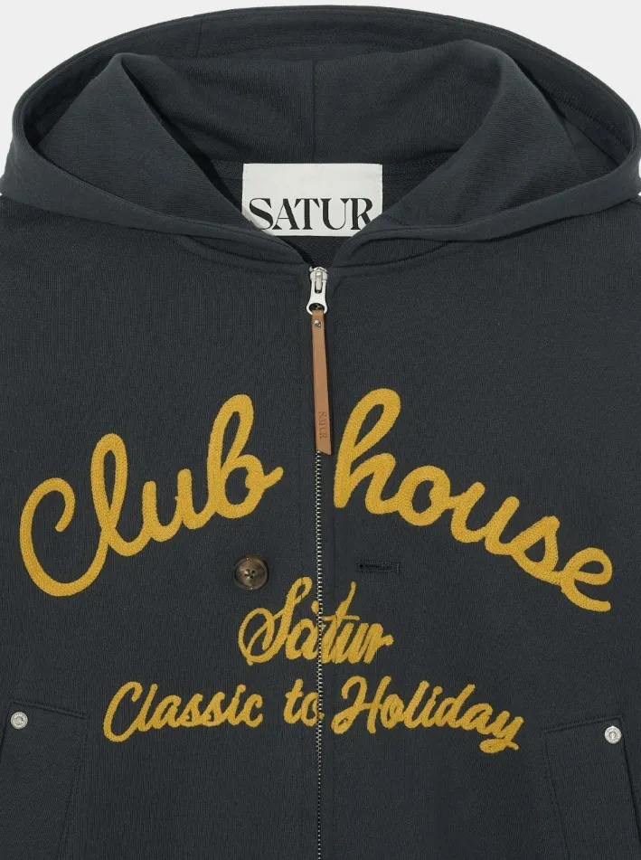 SATUR Hoodies | Street Style Unisex Logo Hoodies