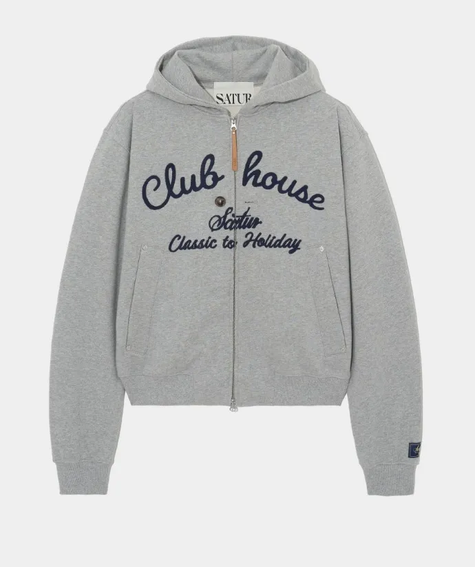 SATUR Hoodies | Street Style Unisex Logo Hoodies