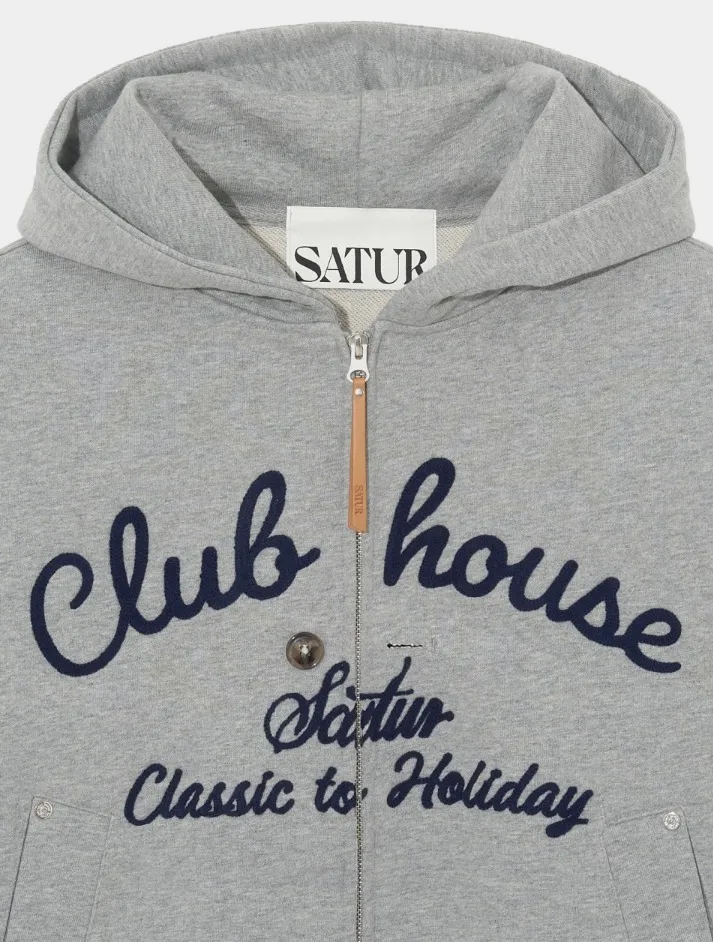 SATUR Hoodies | Street Style Unisex Logo Hoodies