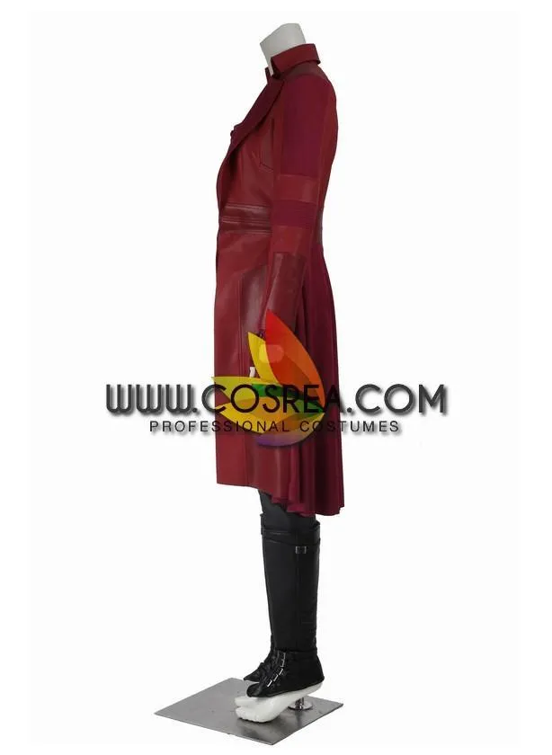 Scarlet Witch Civil War Dark Red Costume