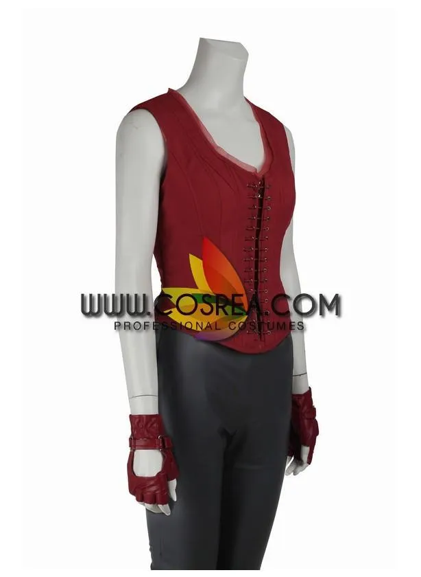 Scarlet Witch Civil War Dark Red Costume