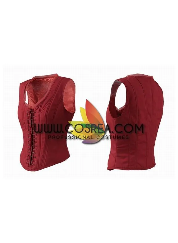 Scarlet Witch Civil War Dark Red Costume