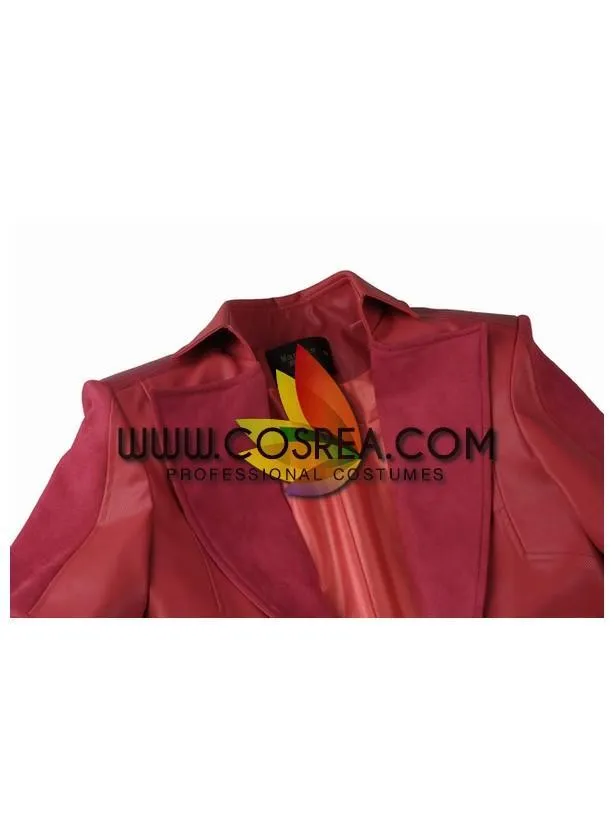 Scarlet Witch Civil War Dark Red Costume