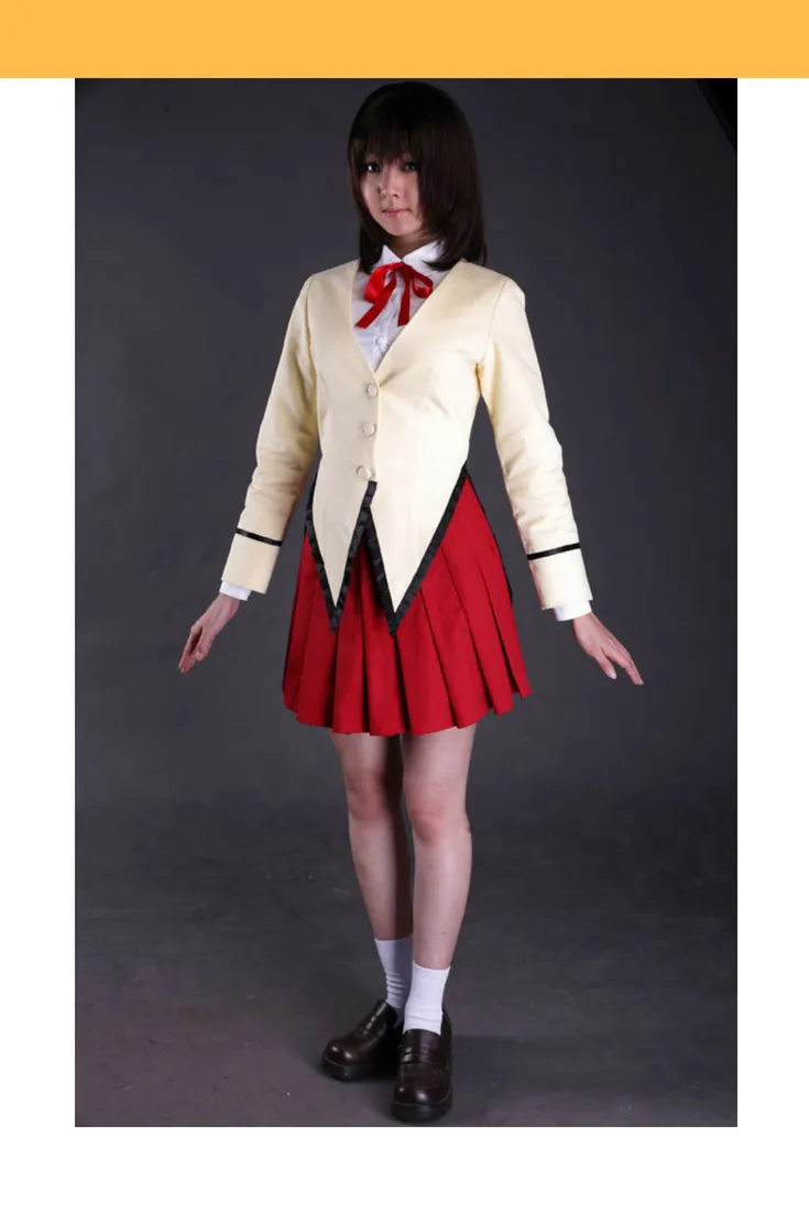 School Rumble Yagami Academy Winter Cosplay Costume for Females