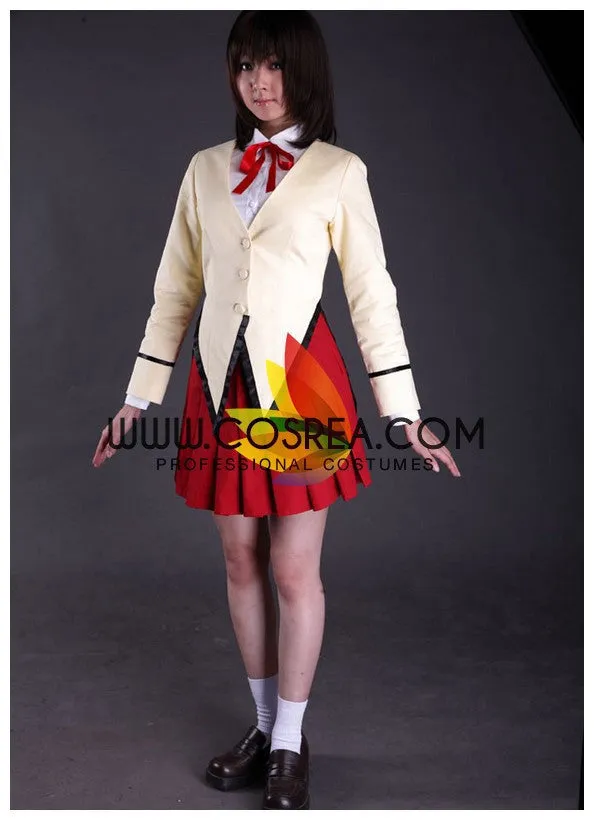 School Rumble Yagami Academy Winter Cosplay Costume for Females