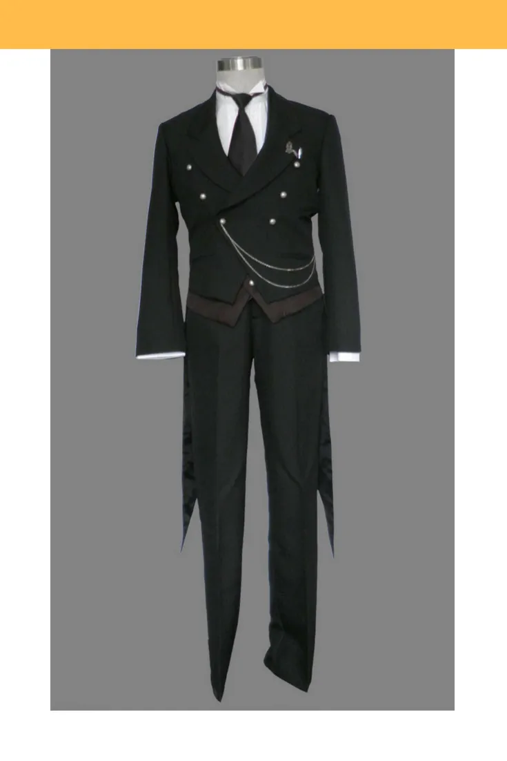 Sebastian Classic Cosplay Costume - Black Butler Kuroshitsuji