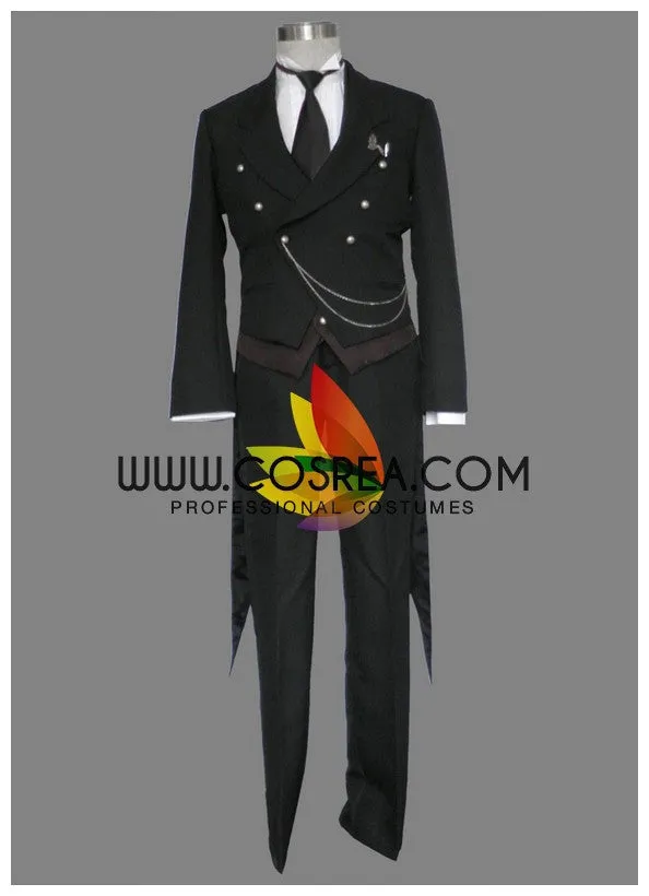 Sebastian Classic Cosplay Costume - Black Butler Kuroshitsuji