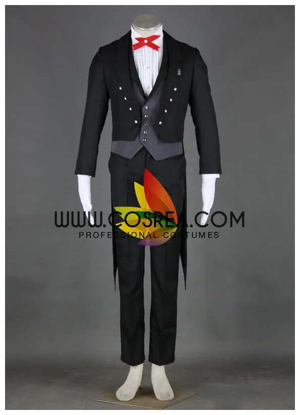 Sebastian cosplay costume, Black Butler Kuroshitsuji Season 2