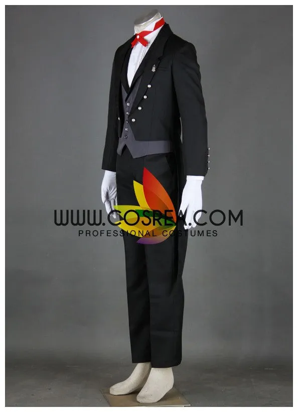 Sebastian cosplay costume, Black Butler Kuroshitsuji Season 2