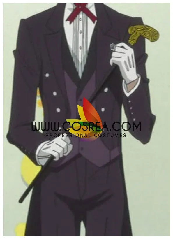 Sebastian cosplay costume, Black Butler Kuroshitsuji Season 2