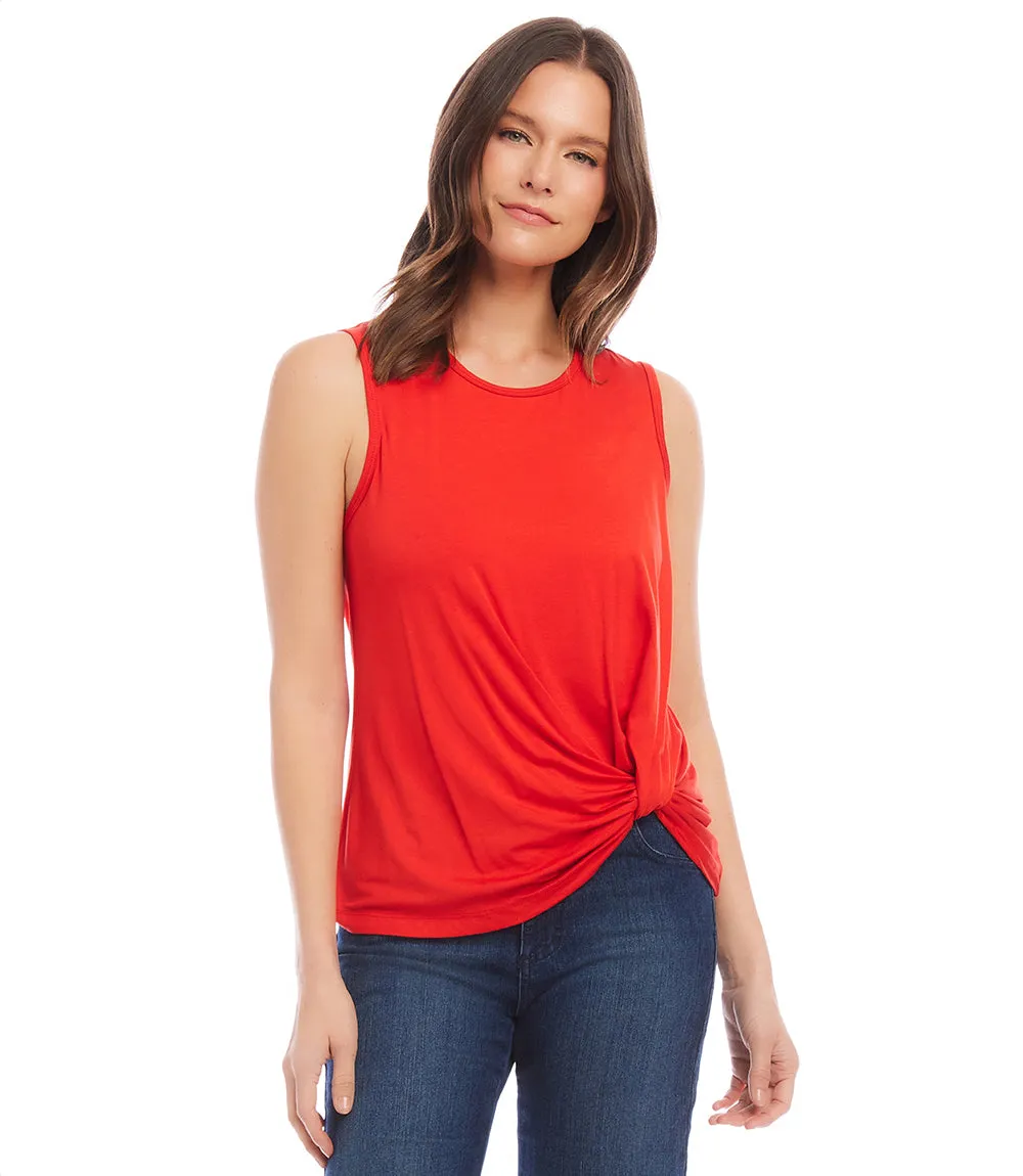 Sleeveless Pick Up Blouse