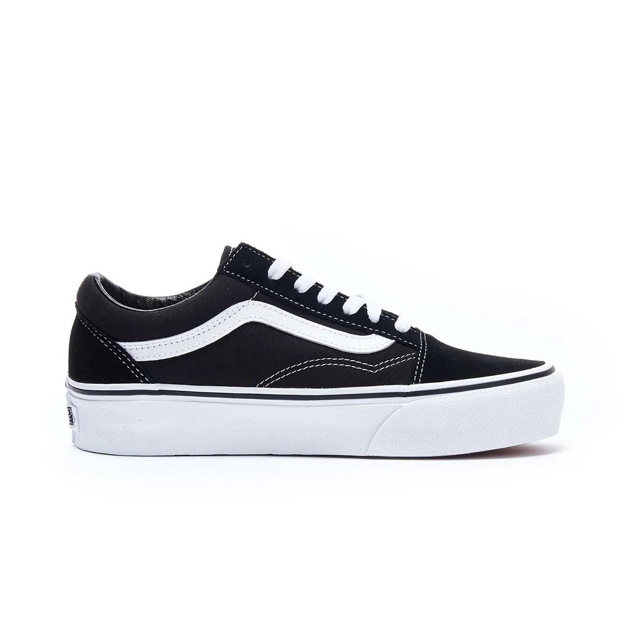 Sneakers Old Skool Black White Platform Women's