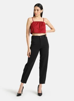 Spaghetti Strap Cropped Cami