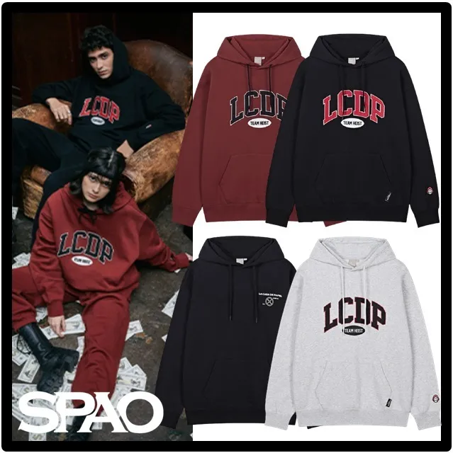 SPAO | Unisex Streetwear Logo Korean Origin Hot Brands