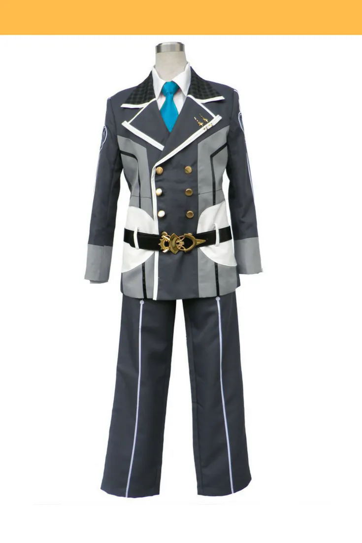 Starry Sky Seigetsu Academy Male Uniform Blue Tie Cosplay Costume