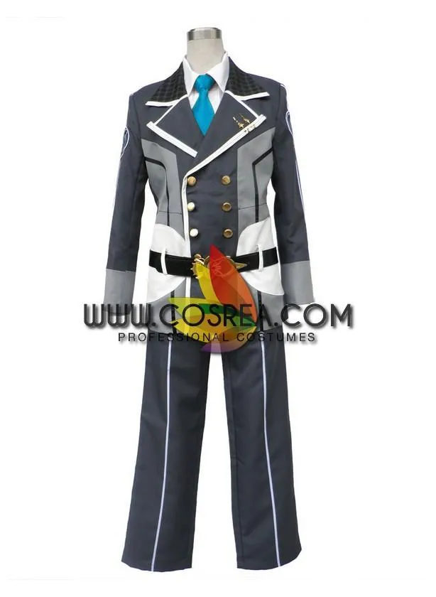 Starry Sky Seigetsu Academy Male Uniform Blue Tie Cosplay Costume