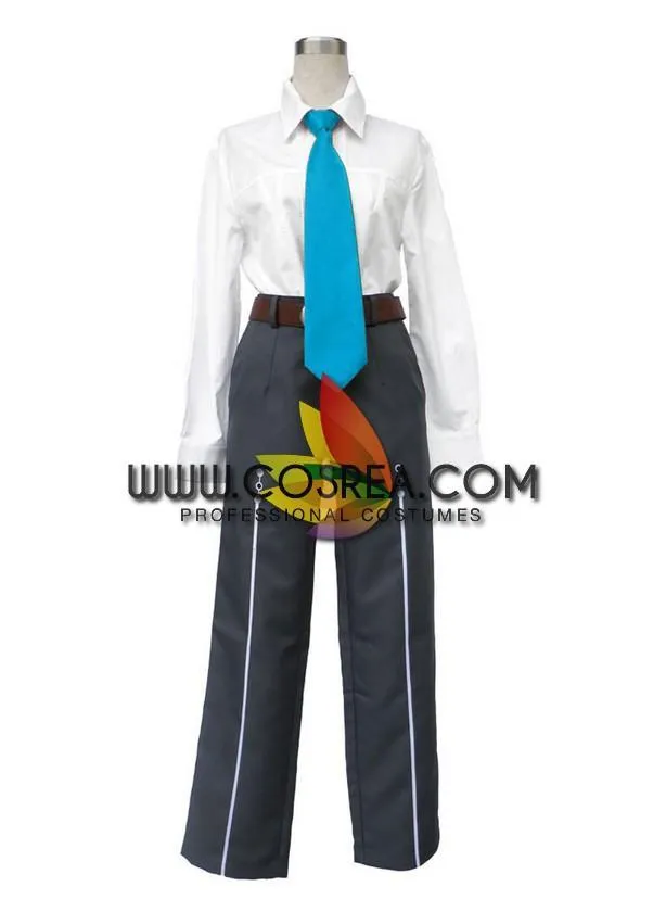 Starry Sky Seigetsu Academy Male Uniform Blue Tie Cosplay Costume