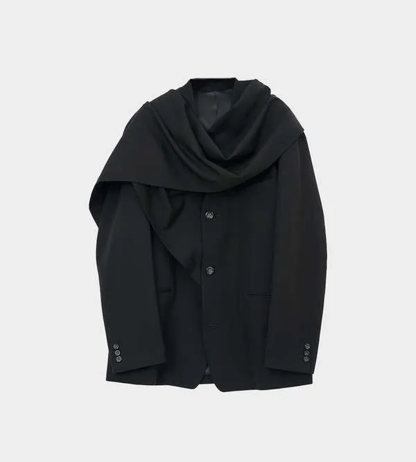 Stole Jacket - Black