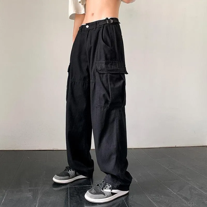 Straight Oversize Cargo Pants for Women - Make a Fashion Statement!