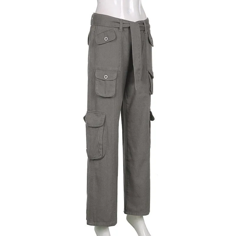 Straight Oversize Cargo Pants for Women - Make a Fashion Statement!