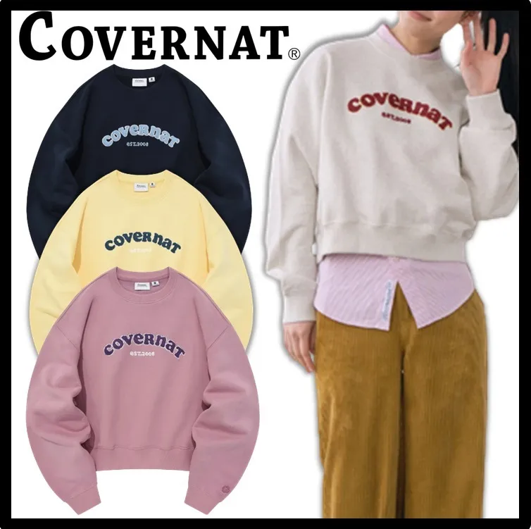 Street Style Logo Hoodies & Sweatshirts by COVERNAT