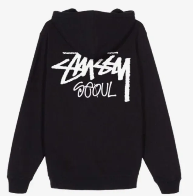 STUSSY | Unisex Street Style Logo Skater Style Hoodies - Available Now!