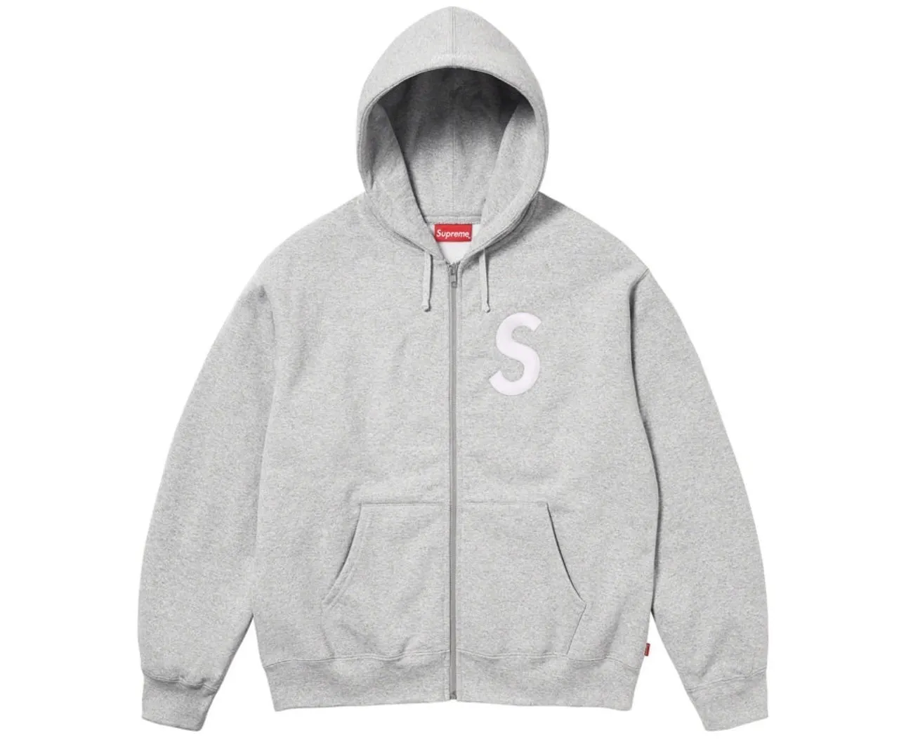 Supreme Unisex Long Sleeve Logo Hoodies