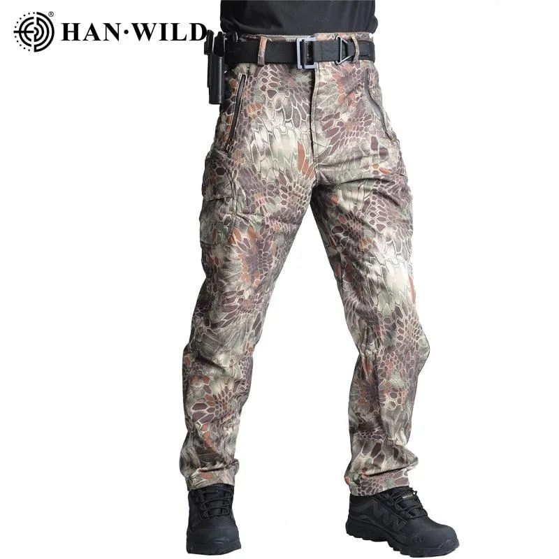 Tactical Pants - Soft Shell - Fleece - Cargo - Military Pants