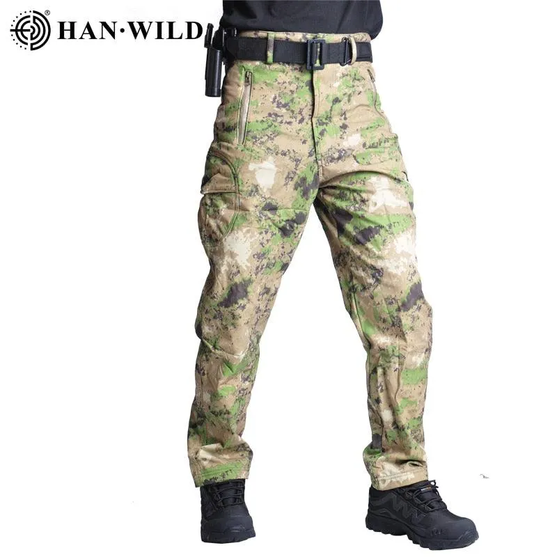 Tactical Pants - Soft Shell - Fleece - Cargo - Military Pants