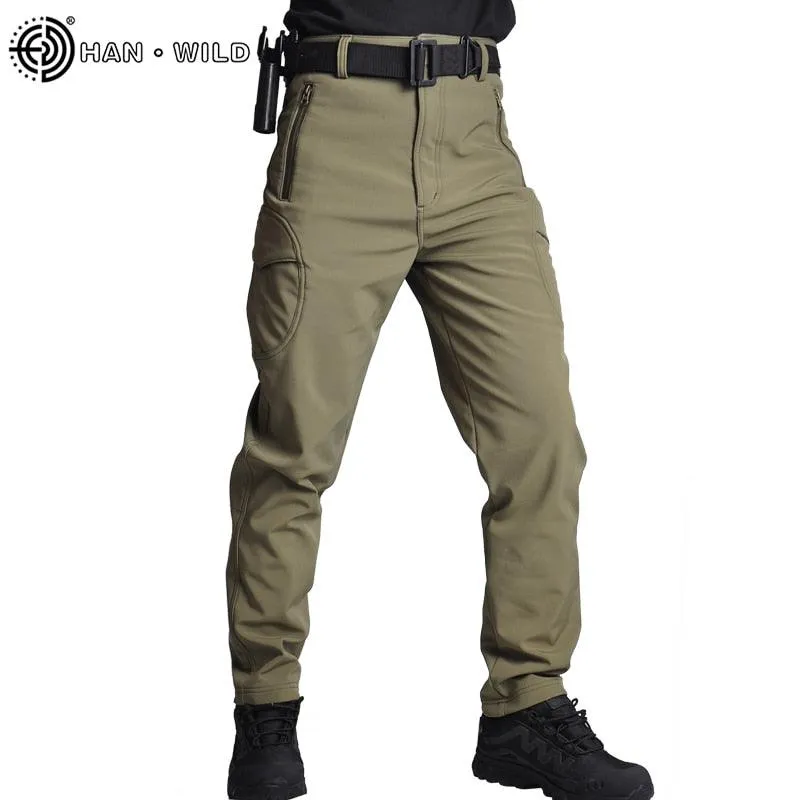 Tactical Pants - Soft Shell - Fleece - Cargo - Military Pants