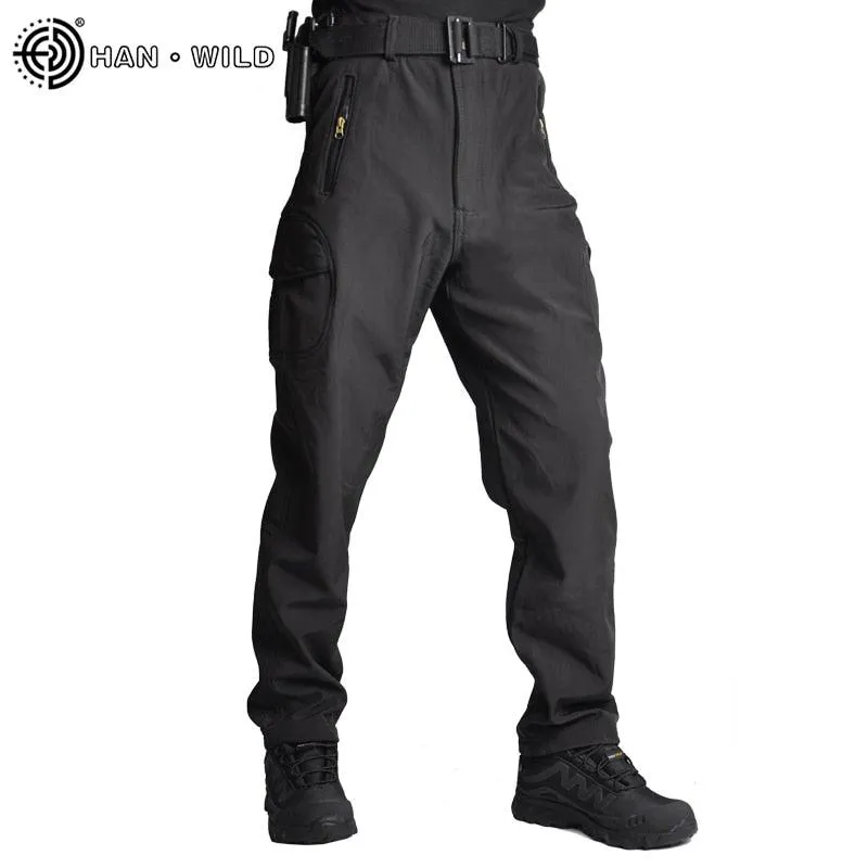 Tactical Pants - Soft Shell - Fleece - Cargo - Military Pants