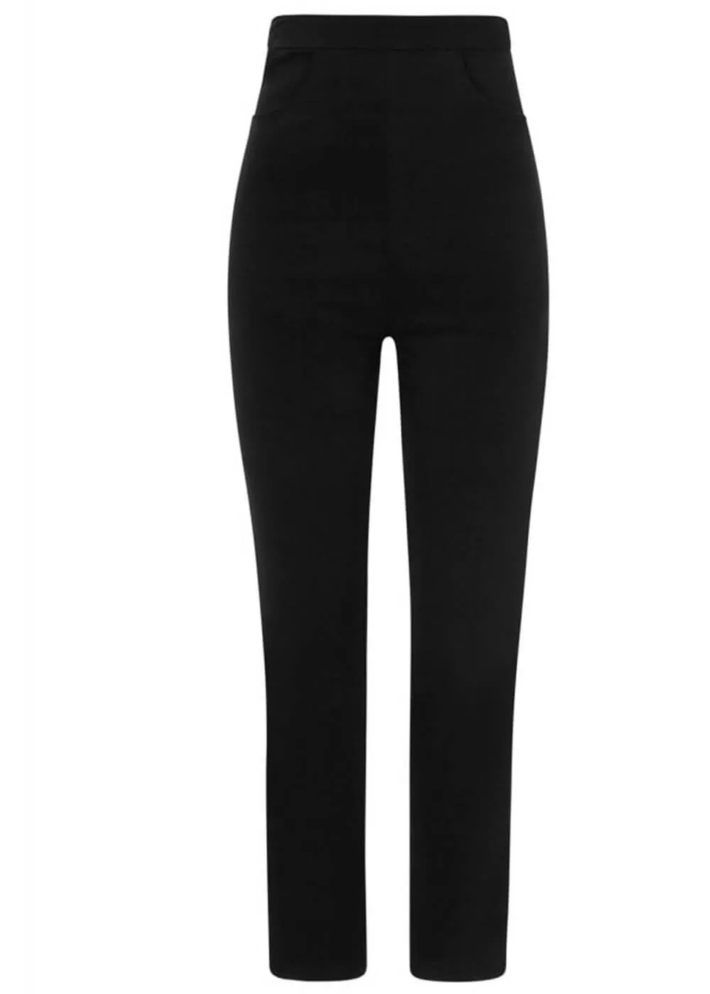 Tali Cigarette 50's Pants Black - Collectif Boutique