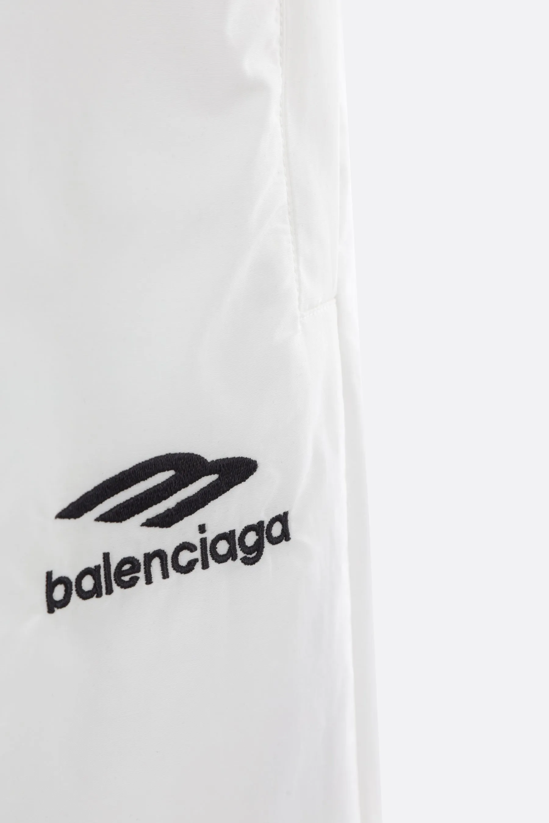 technical tracksuit pants with logo embroidery