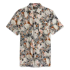 Ted Baker - SITCOM SS Floral Shirt - Brown 