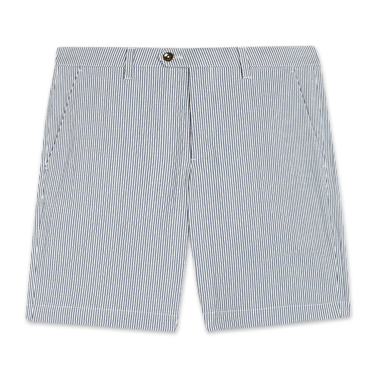 Ted Baker White Blue SERUM Striped Shorts