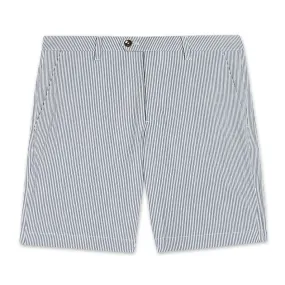 Ted Baker White Blue SERUM Striped Shorts