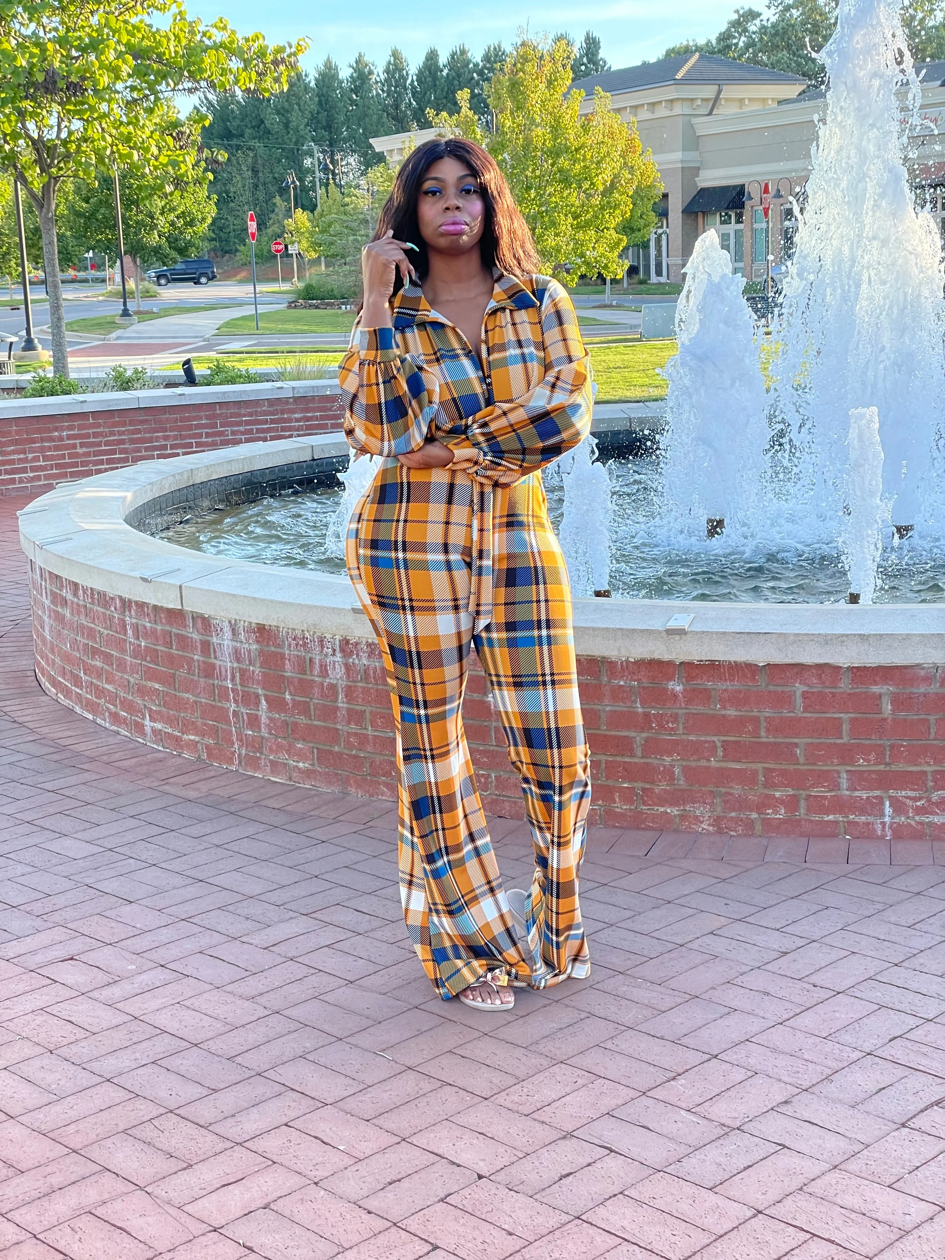 The Best Plaid Jumpsuit for Women - Shop Now!