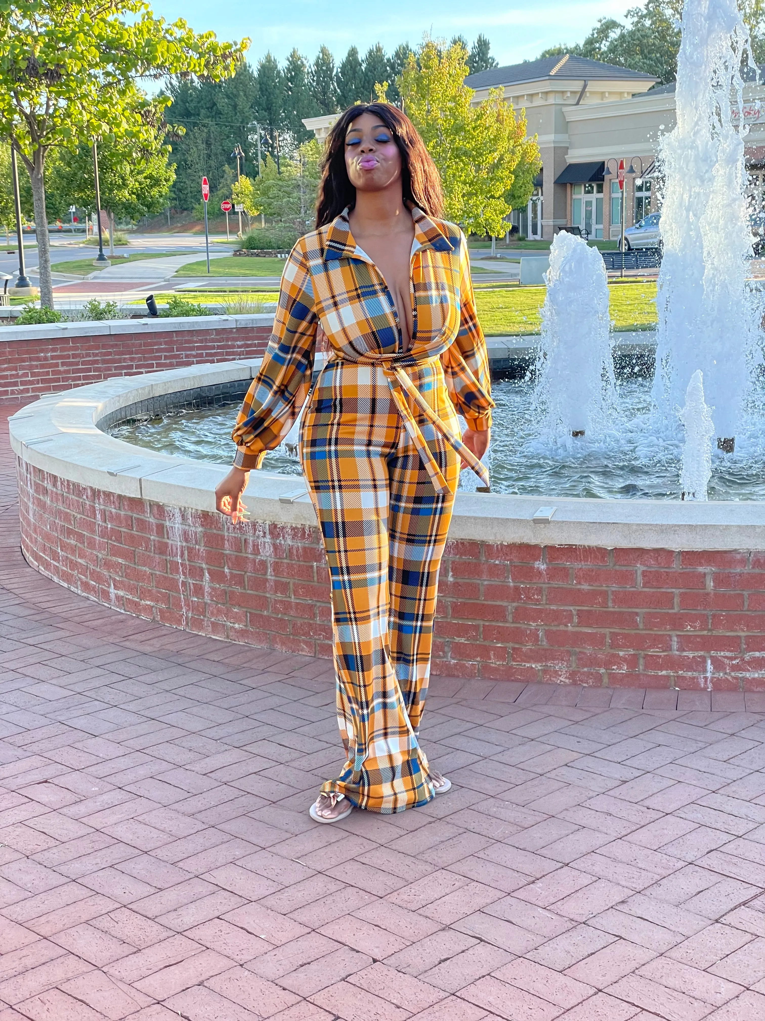 The Best Plaid Jumpsuit for Women - Shop Now!