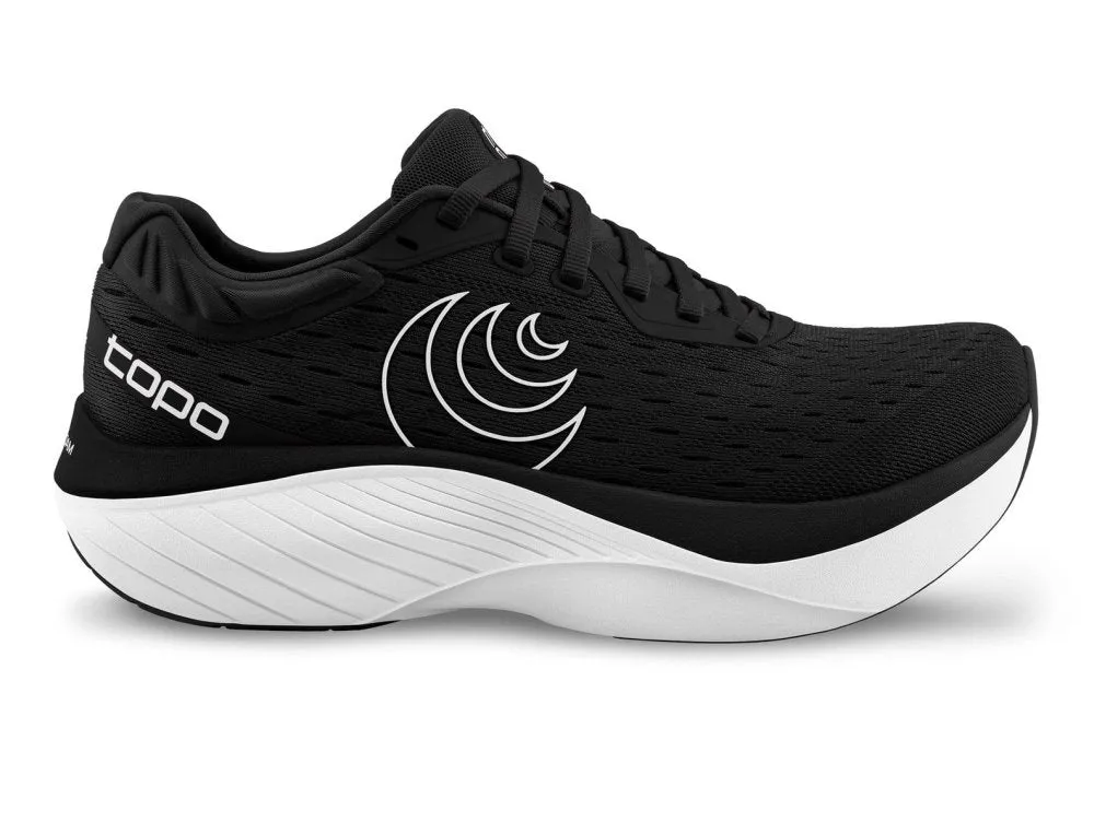 Topo Athletic Atmos women's shoes - black/white wide width