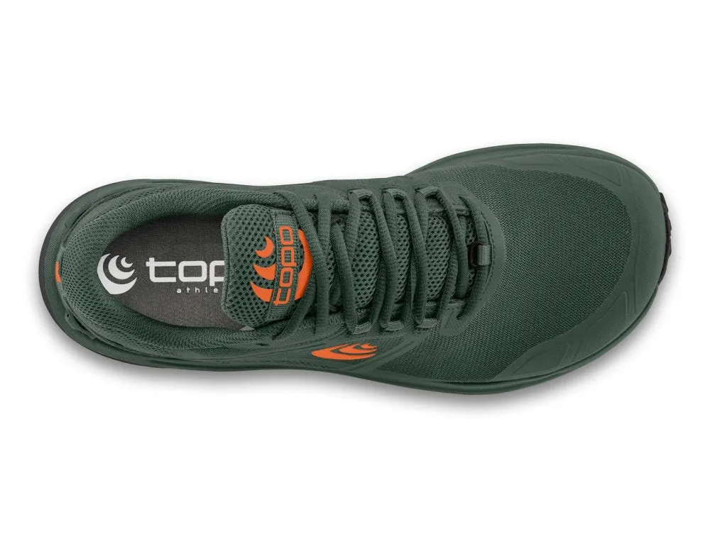 Topo Athletic Terraventure 4 - Green/Orange Men's Running Shoes