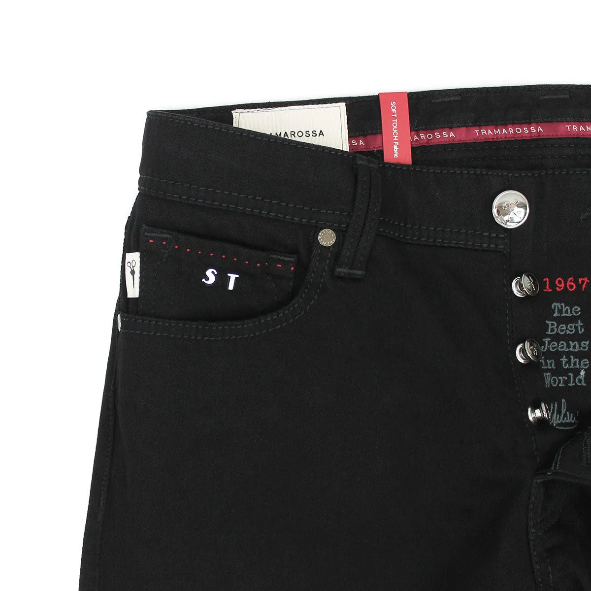 Tramarossa Leonardo Slim 1 Moon Jeans Black