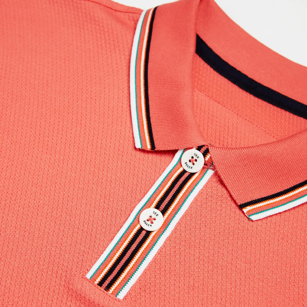 Twitwoo Polo Shirt - Coral | Shop Ted Baker