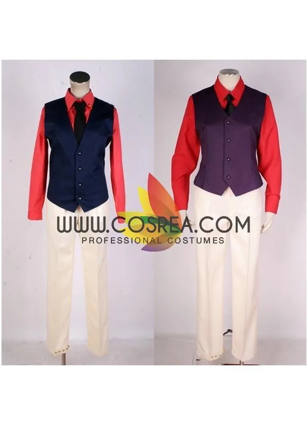 Umineko Battler Ushiromiya Cosplay Costume