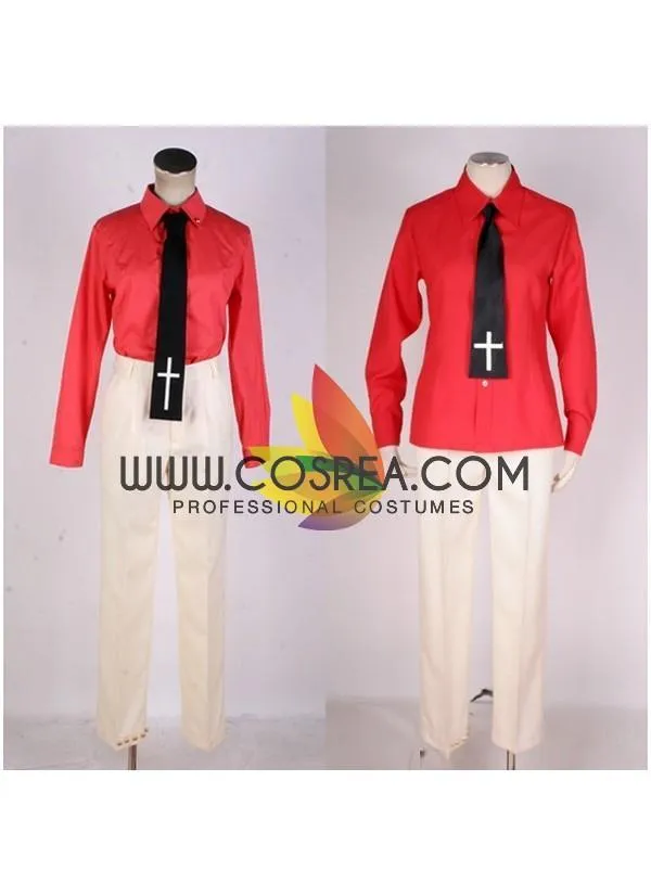 Umineko Battler Ushiromiya Cosplay Costume