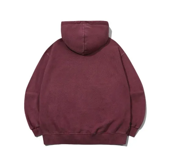 Unisex Cotton Oversized Logo Hoodies with Long Sleeves - COMPAGNO