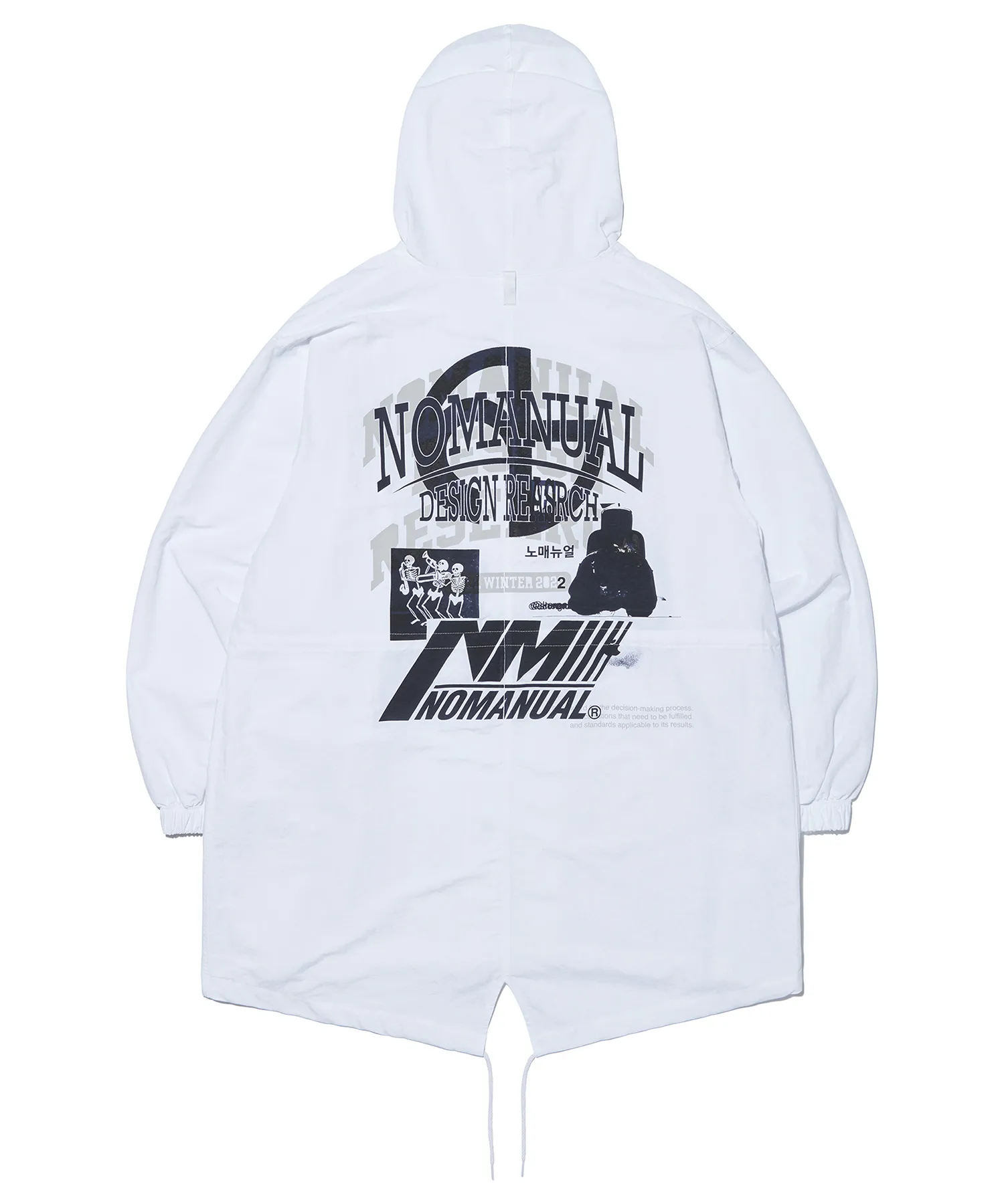 Unisex Street Style Oversized Logo Hoodies - NOMANUAL