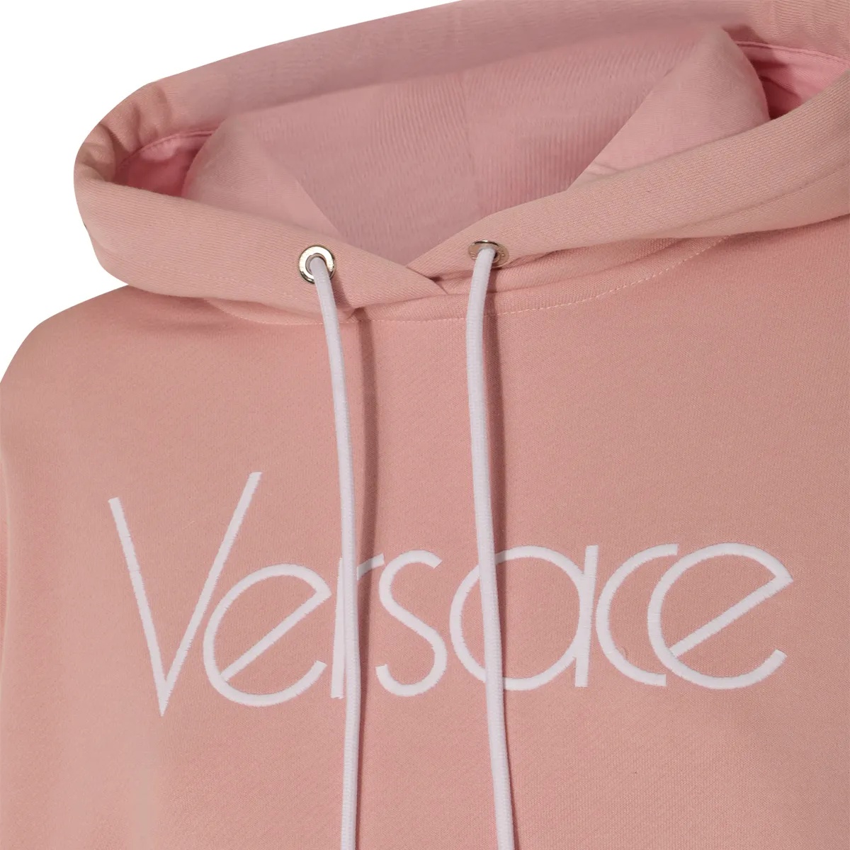 VERSACE | Cotton Logo Long Sleeve Street Style