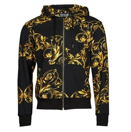 Versace Jeans | Unisex Long Sleeve Cotton Hoodies | Street Style