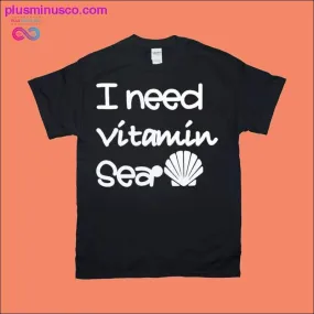 Vitamin Sea Shell T-Shirts