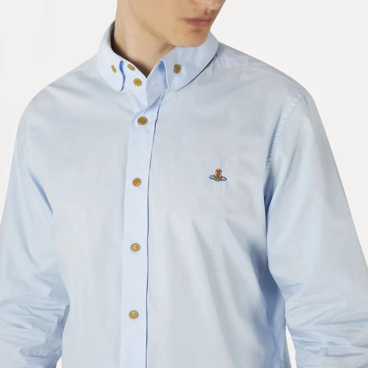 Vivienne Westwood Light Blue Krall Shirt - Shop Now